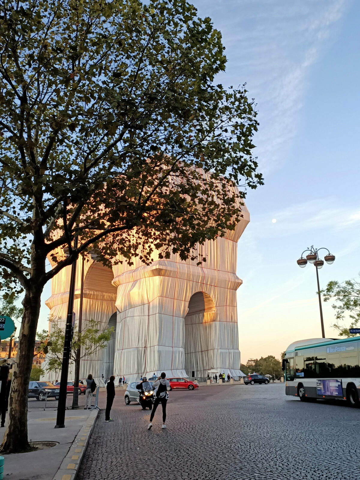 Arc de triomphe emballé