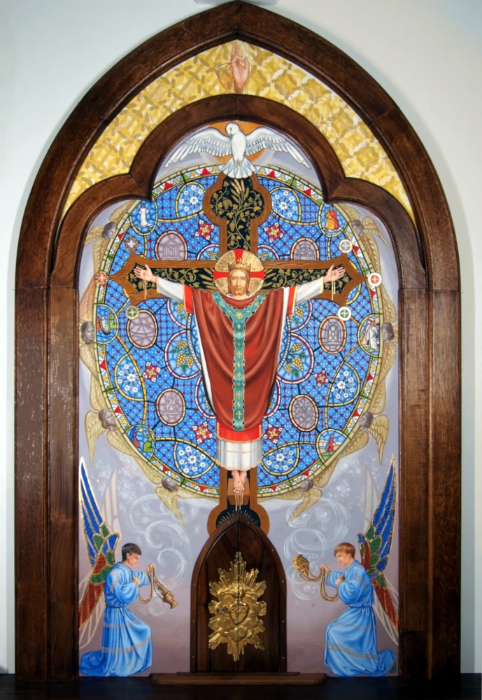 Retable de Saint Marc Toulouse 90cm x 2m - P. H-R